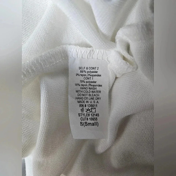 NWOT lightweight hoodie white with green and camo size S - Picture 5 of 6